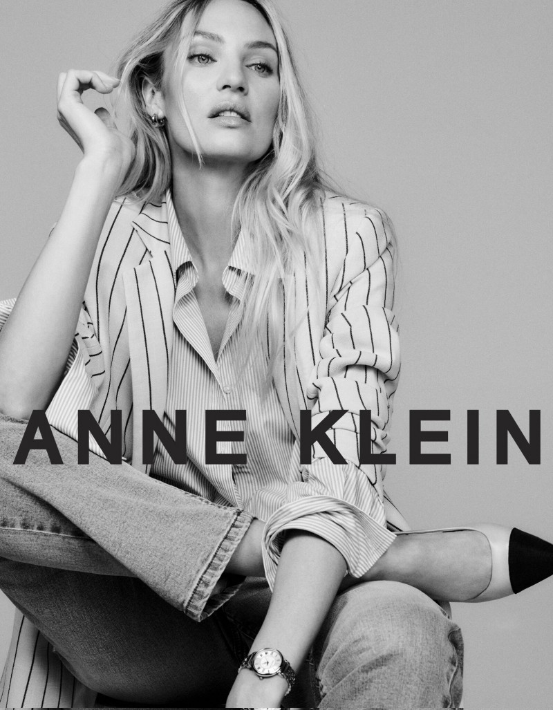 Candice Swanepoel featured in  the Anne Klein advertisement for Spring/Summer 2023