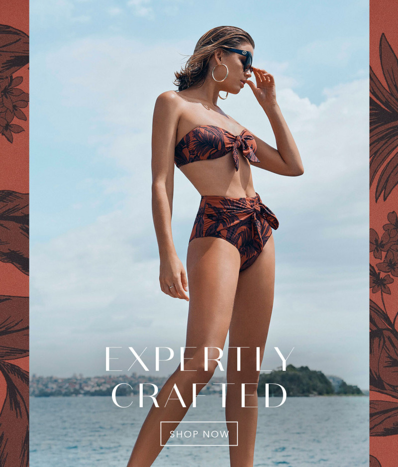 Victoria Lee featured in  the JETS Swimwear Australia advertisement for Spring/Summer 2022