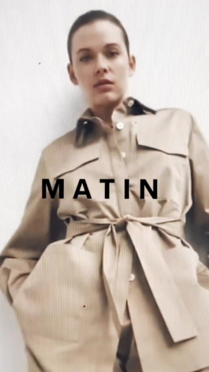 Victoria Lee featured in  the Matin Studio lookbook for Autumn/Winter 2022