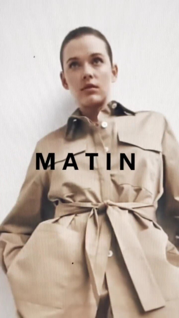 Victoria Lee featured in  the Matin Studio lookbook for Autumn/Winter 2022