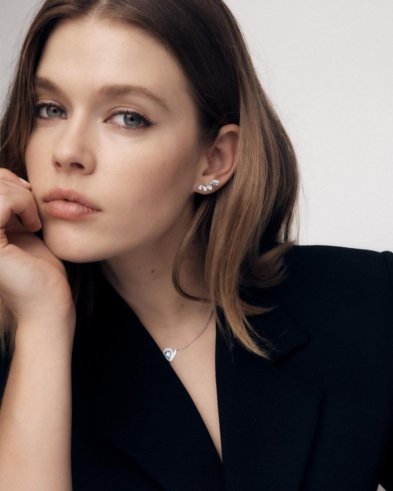 Victoria Lee featured in  the Chaumet Social Media advertisement for Spring/Summer 2022