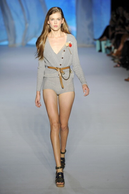 Victoria Lee featured in  the Kate Sylvester fashion show for Spring/Summer 2010