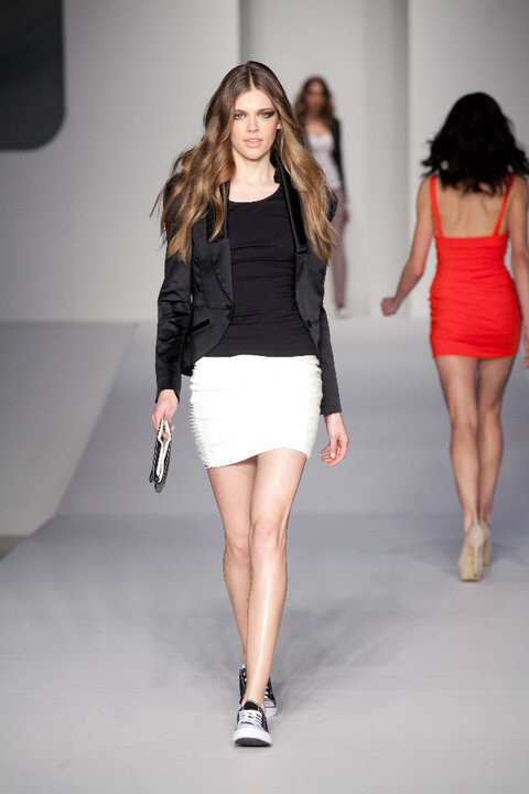 Victoria Lee featured in  the KOOKAI fashion show for Spring/Summer 2010