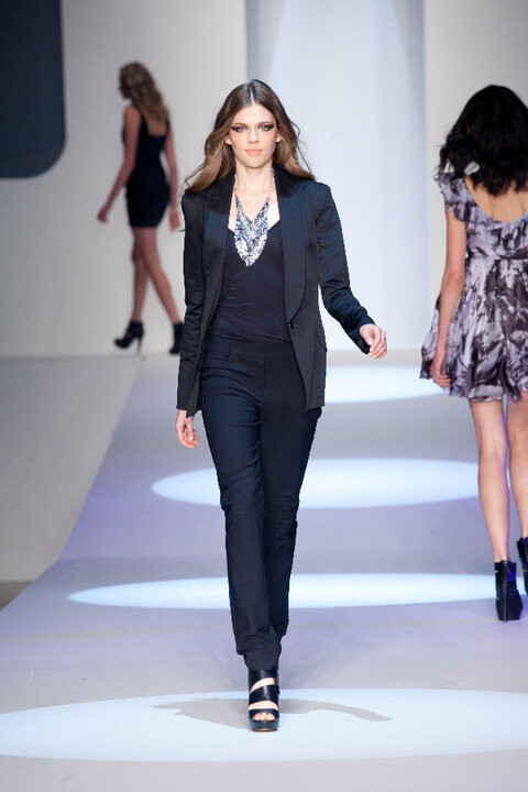 Victoria Lee featured in  the KOOKAI fashion show for Spring/Summer 2010