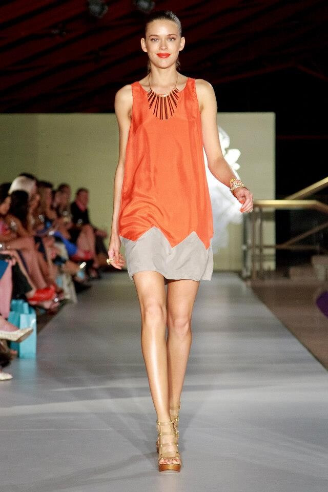 Victoria Lee featured in  the KOOKAI fashion show for Spring/Summer 2013