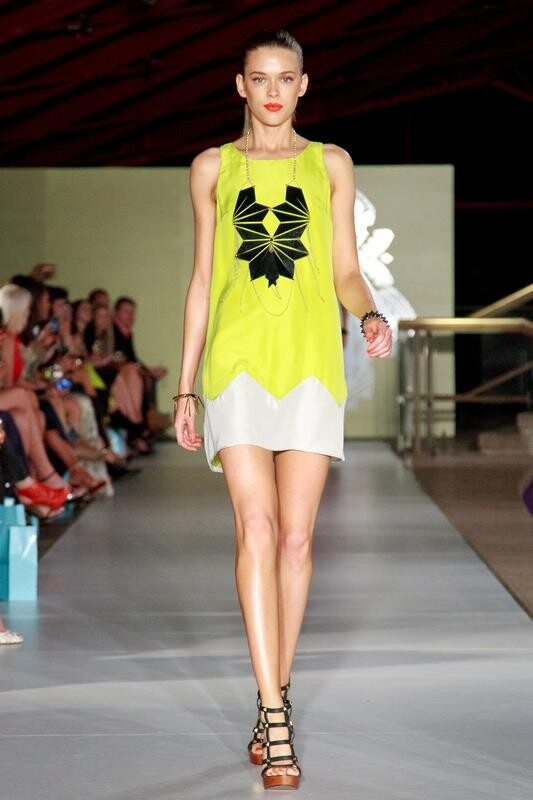 Victoria Lee featured in  the KOOKAI fashion show for Spring/Summer 2013