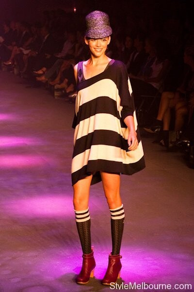 Victoria Lee featured in  the David Jones fashion show for Spring/Summer 2010