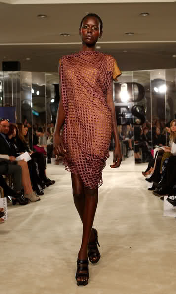 Ajak Deng featured in  the David Jones fashion show for Spring/Summer 2010