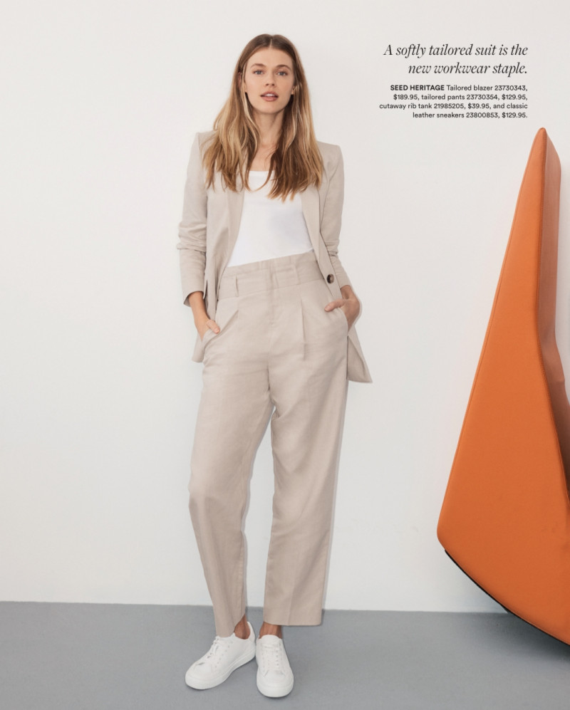 Victoria Lee featured in  the David Jones New Mood Style catalogue for Fall 2021