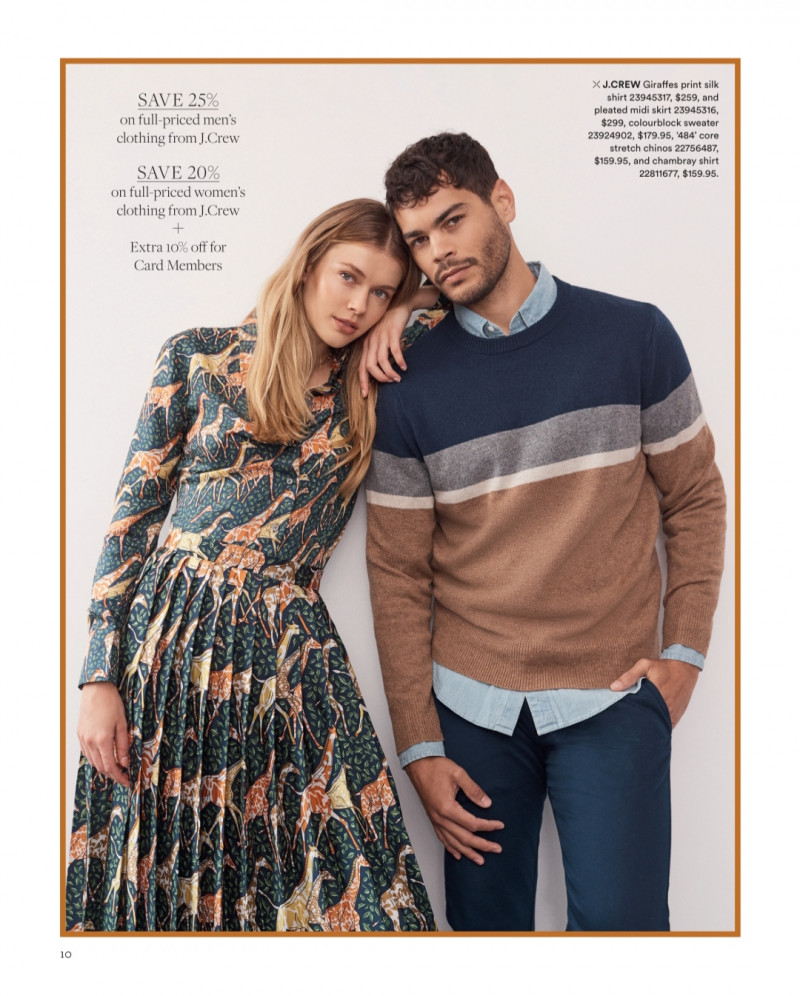 Victoria Lee featured in  the David Jones New Mood Style catalogue for Fall 2021