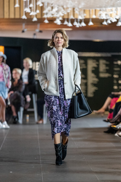 Victoria Lee featured in  the David Jones Gala Runway fashion show for Autumn/Winter 2021