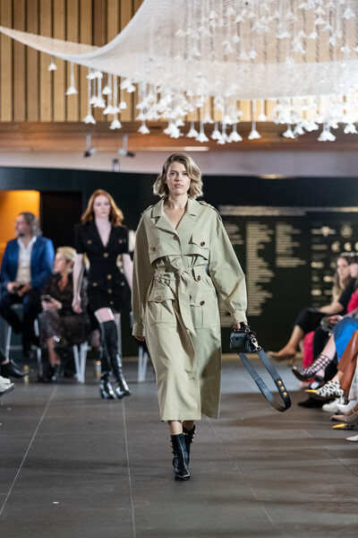 Victoria Lee featured in  the David Jones Gala Runway fashion show for Autumn/Winter 2021