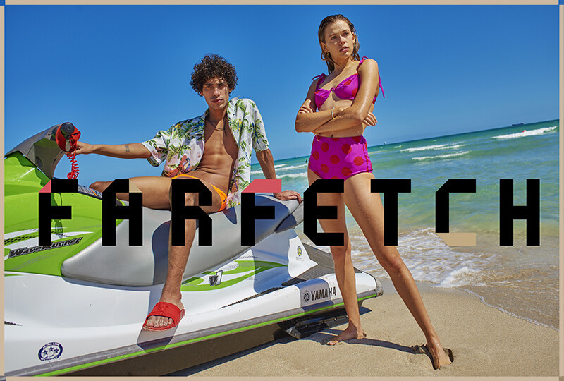 Victoria Lee featured in  the Farfetch advertisement for Summer 2020