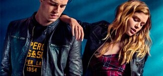 Victoria Lee featured in  the Superdry advertisement for Autumn/Winter 2015