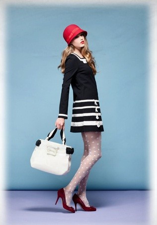 Victoria Lee featured in  the Alannah Hill lookbook for Autumn/Winter 2011