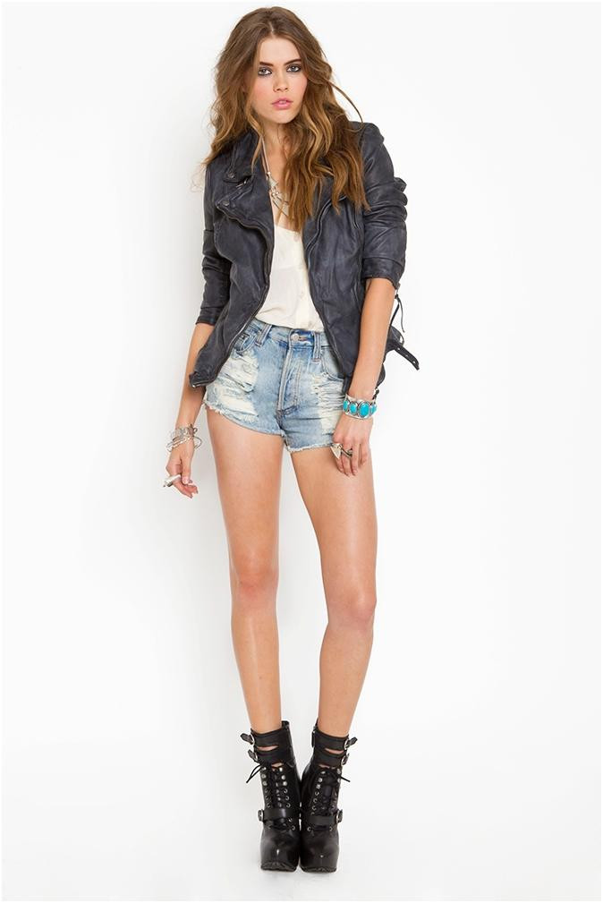 Victoria Lee featured in  the Nasty Gal catalogue for Spring/Summer 2012