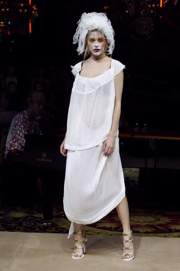 Vivienne Westwood Gold Label fashion show for Spring/Summer 2012