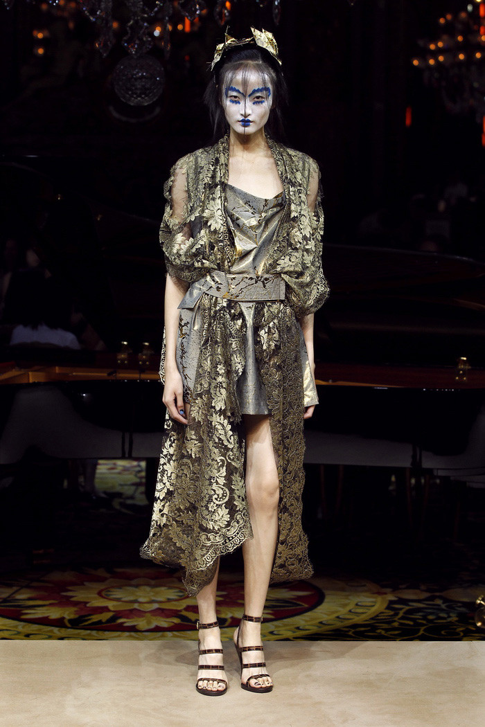 Vivienne Westwood Gold Label fashion show for Spring/Summer 2012