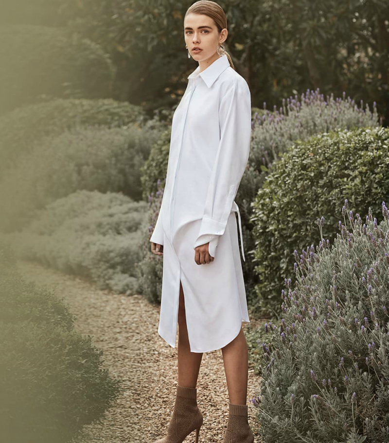 Victoria Lee featured in  the David Jones House Of Spring advertisement for Spring/Summer 2018