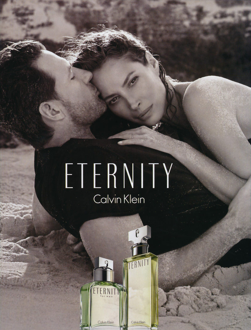 Christy Turlington featured in  the Calvin Klein Fragrance Eternity Night advertisement for Autumn/Winter 2014