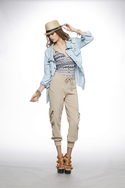 Victoria Lee featured in  the Cooper St Epitome of Bliss lookbook for Summer 2011