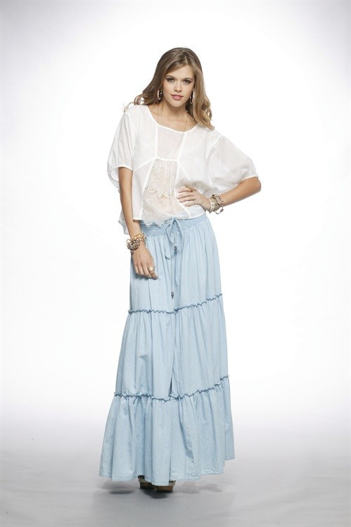 Victoria Lee featured in  the Cooper St Epitome of Bliss lookbook for Summer 2011