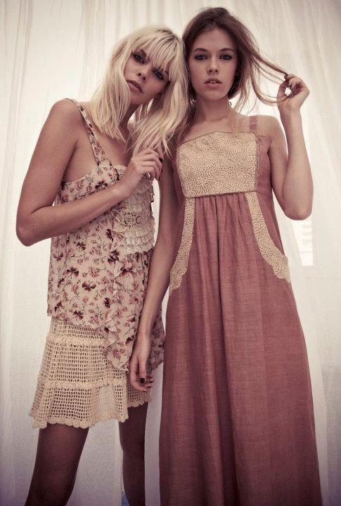 Victoria Lee featured in  the Fleur Wood lookbook for Summer 2011