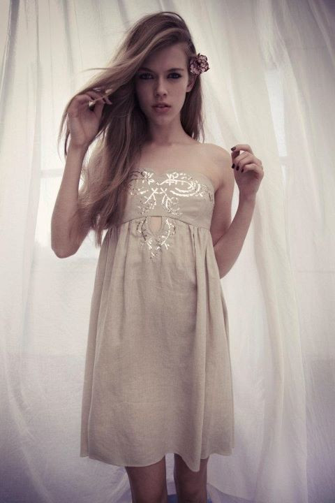 Victoria Lee featured in  the Fleur Wood lookbook for Summer 2011