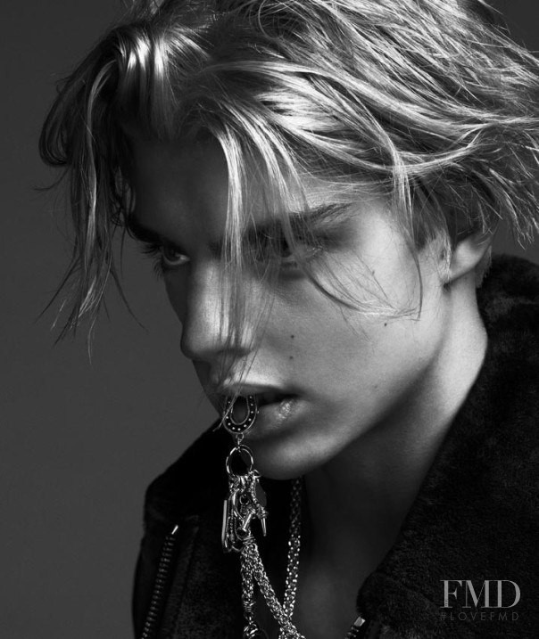 Daan van der Deen featured in  the Versace advertisement for Autumn/Winter 2014