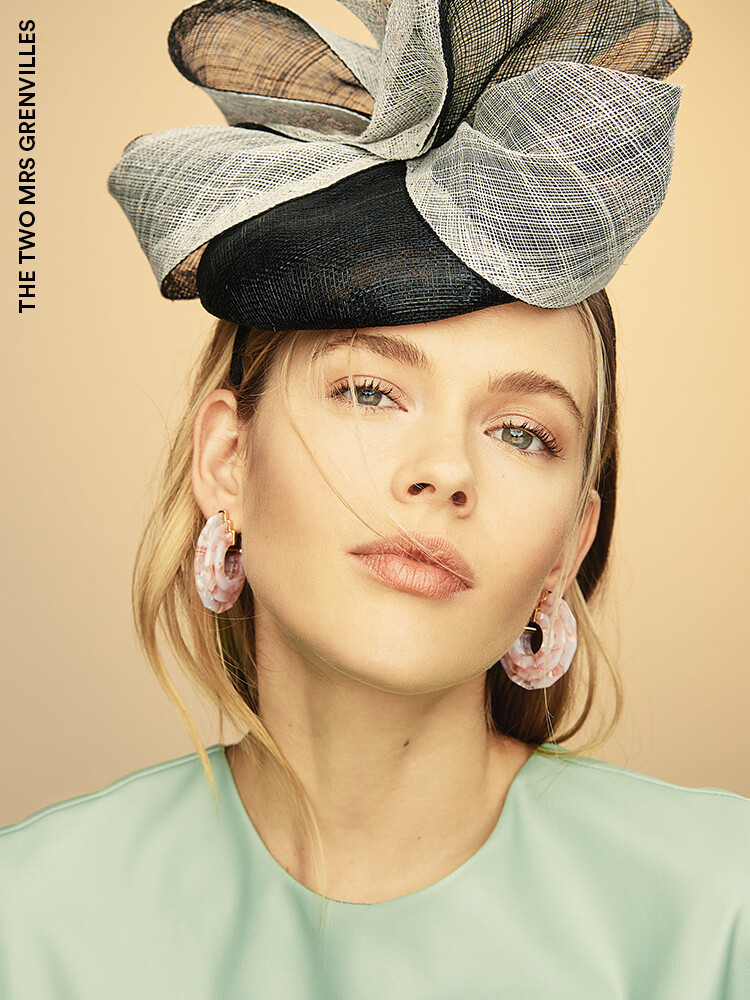 Victoria Lee featured in  the David Jones Spring Racing advertisement for Spring 2019