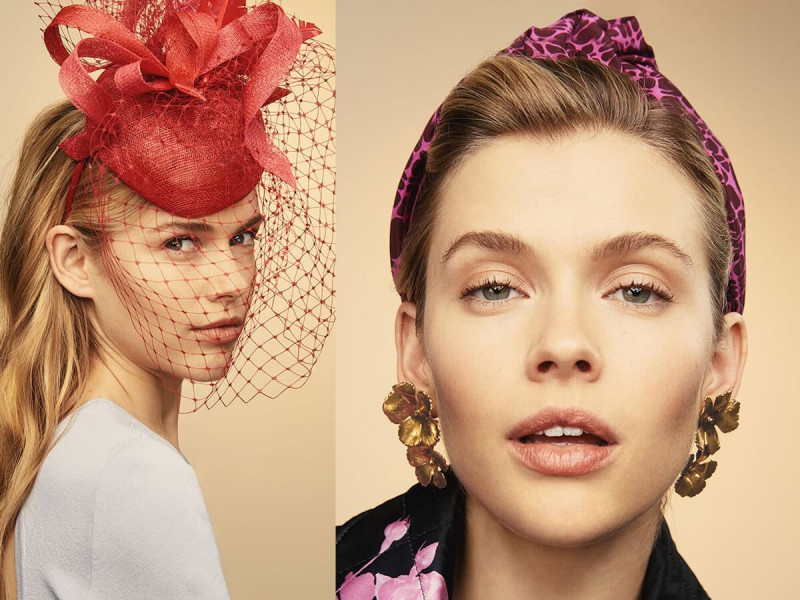 Victoria Lee featured in  the David Jones Spring Racing advertisement for Spring 2019