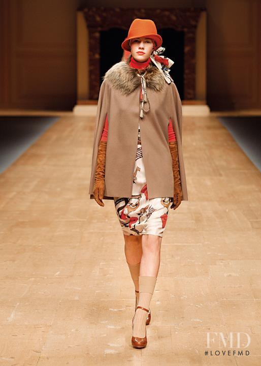 Charlotte Nolting featured in  the be Blumarine fashion show for Autumn/Winter 2011