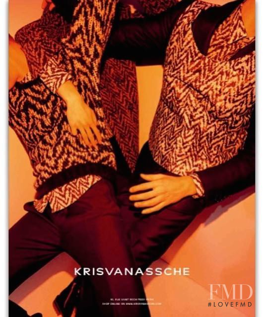 Kris Van Assche advertisement for Autumn/Winter 2014