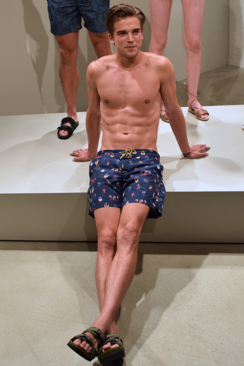 River Viiperi featured in  the Thorsun fashion show for Spring/Summer 2017