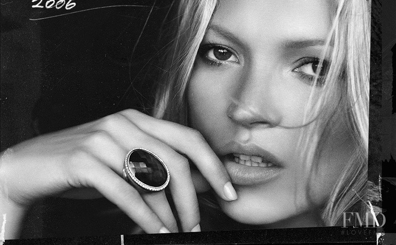 Kate Moss featured in  the David Yurman advertisement for Autumn/Winter 2014