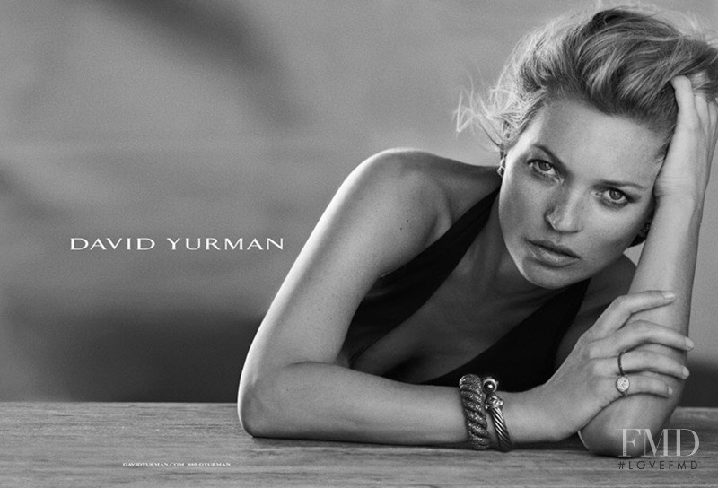 Kate Moss featured in  the David Yurman advertisement for Autumn/Winter 2014