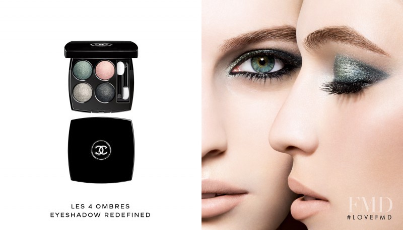 Vanessa Axente featured in  the Chanel Beauty advertisement for Autumn/Winter 2014