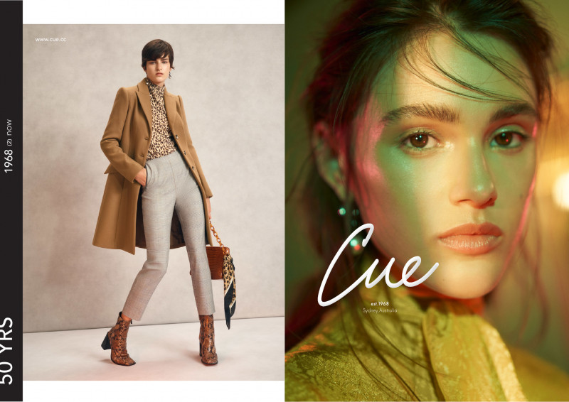 CUE advertisement for Autumn/Winter 2019