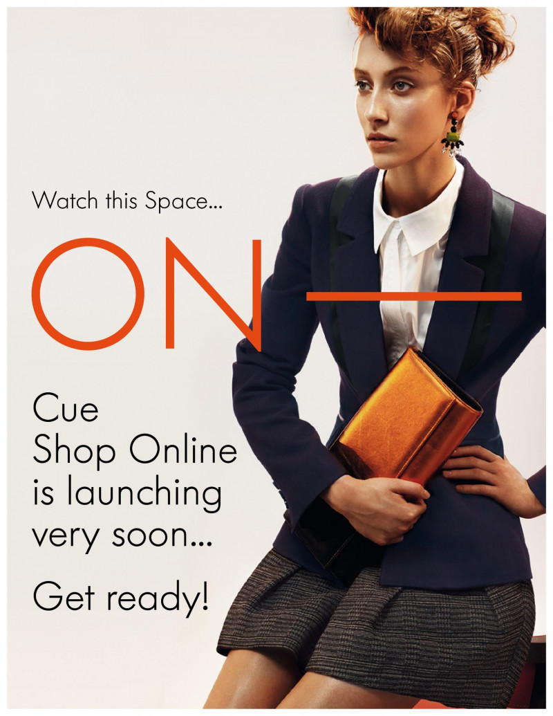 CUE advertisement for Spring/Summer 2012