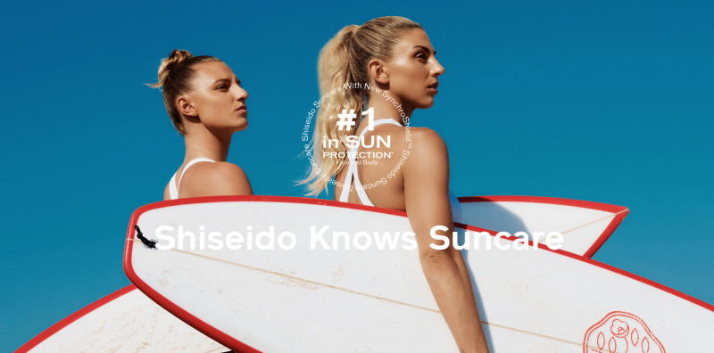 Shiseido advertisement for Summer 2020
