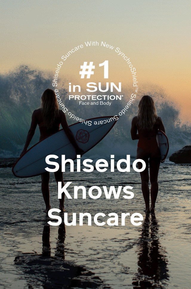 Shiseido advertisement for Summer 2020