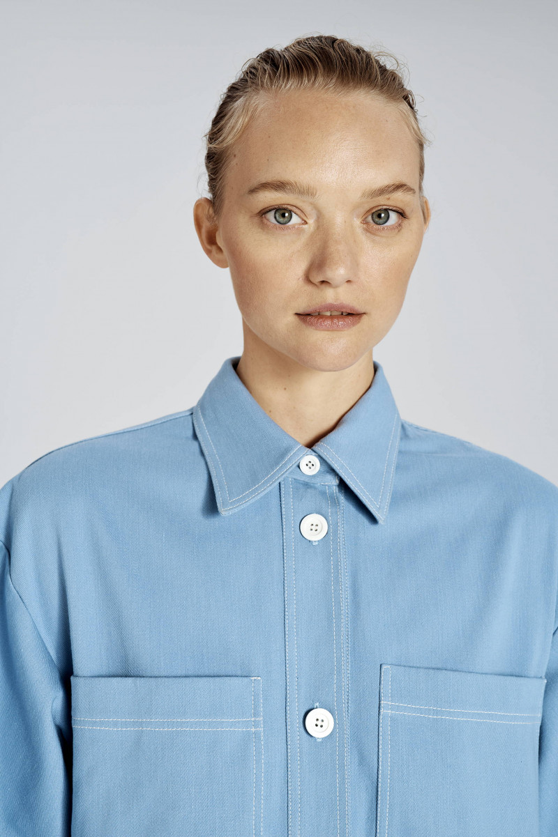 Gemma Ward featured in  the Lee Mathews lookbook for Spring 2020