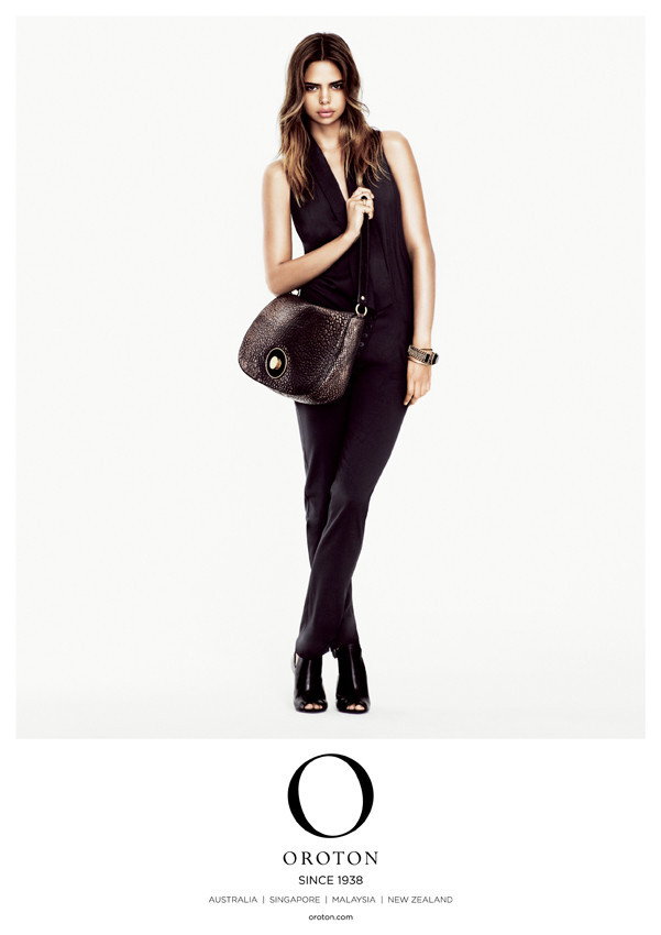 Oroton advertisement for Spring/Summer 2012