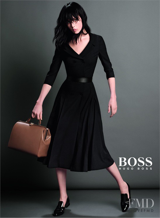 Edie Campbell featured in  the Hugo Boss advertisement for Autumn/Winter 2014