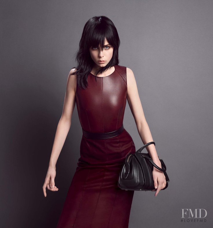 Edie Campbell featured in  the Hugo Boss advertisement for Autumn/Winter 2014