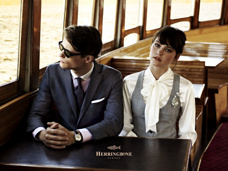 Herringbone advertisement for Autumn/Winter 2011