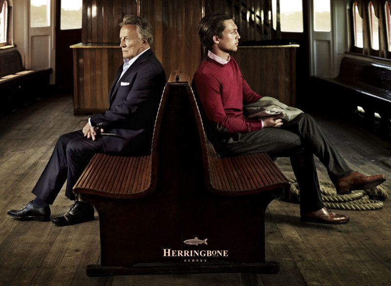 Herringbone advertisement for Autumn/Winter 2011