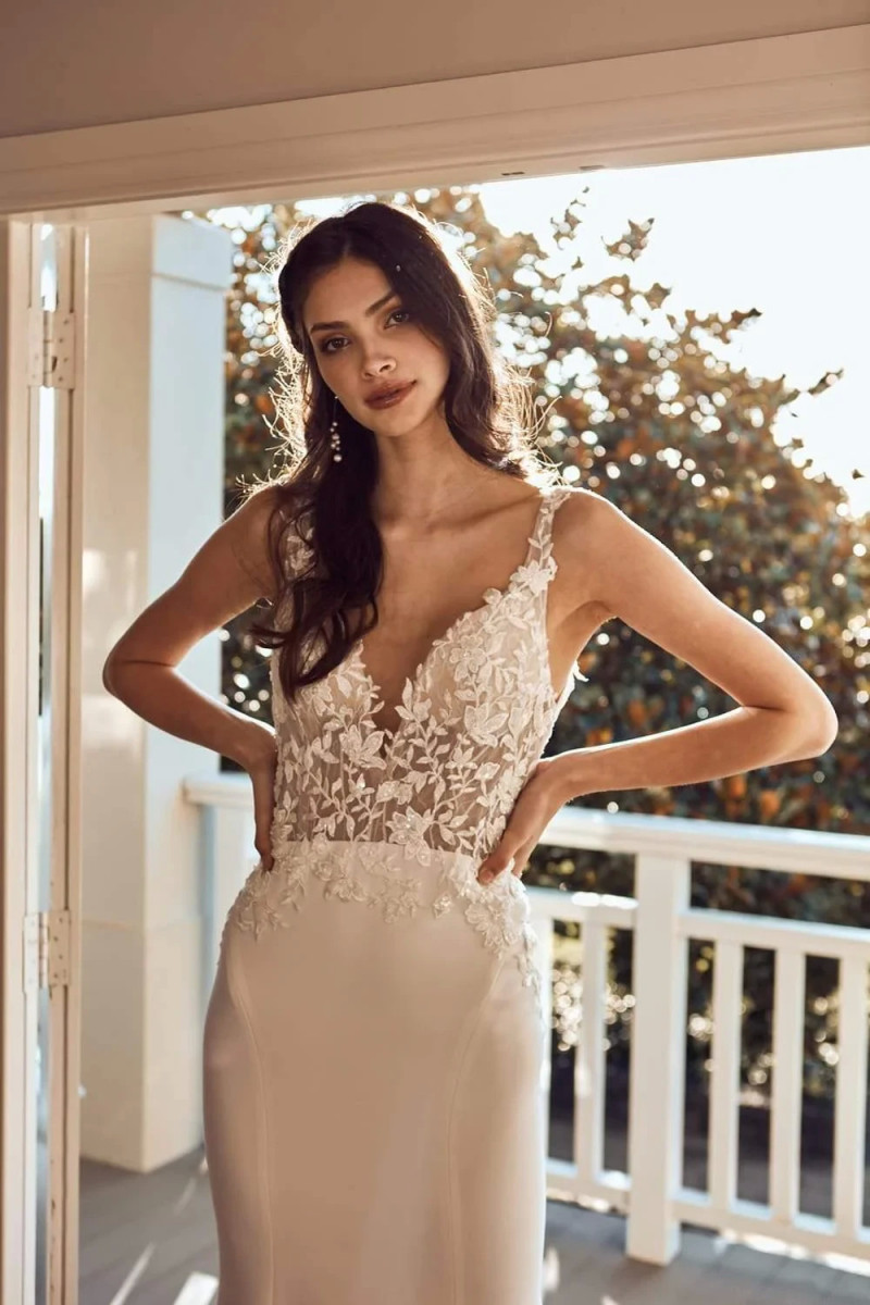 Paige Henry featured in  the Jessica Couture Eternal Elegance lookbook for Spring/Summer 2020