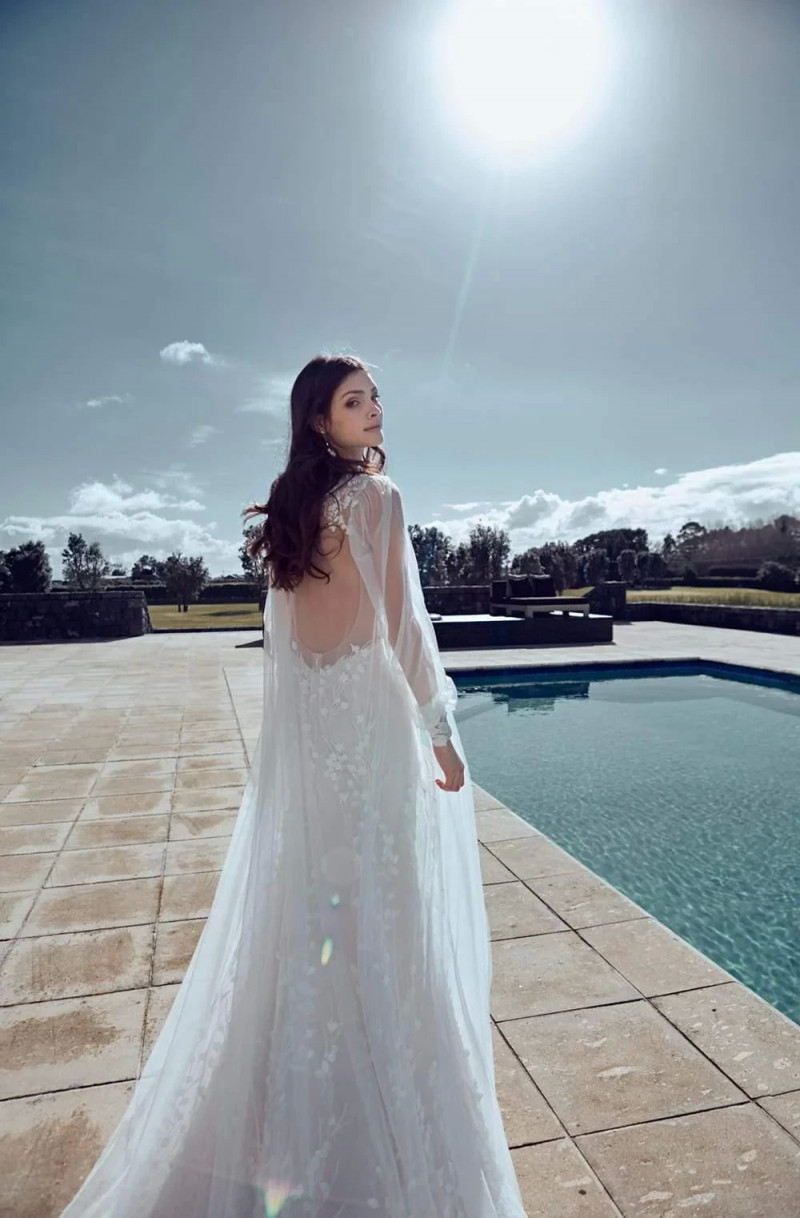 Paige Henry featured in  the Jessica Couture Eternal Elegance lookbook for Spring/Summer 2020