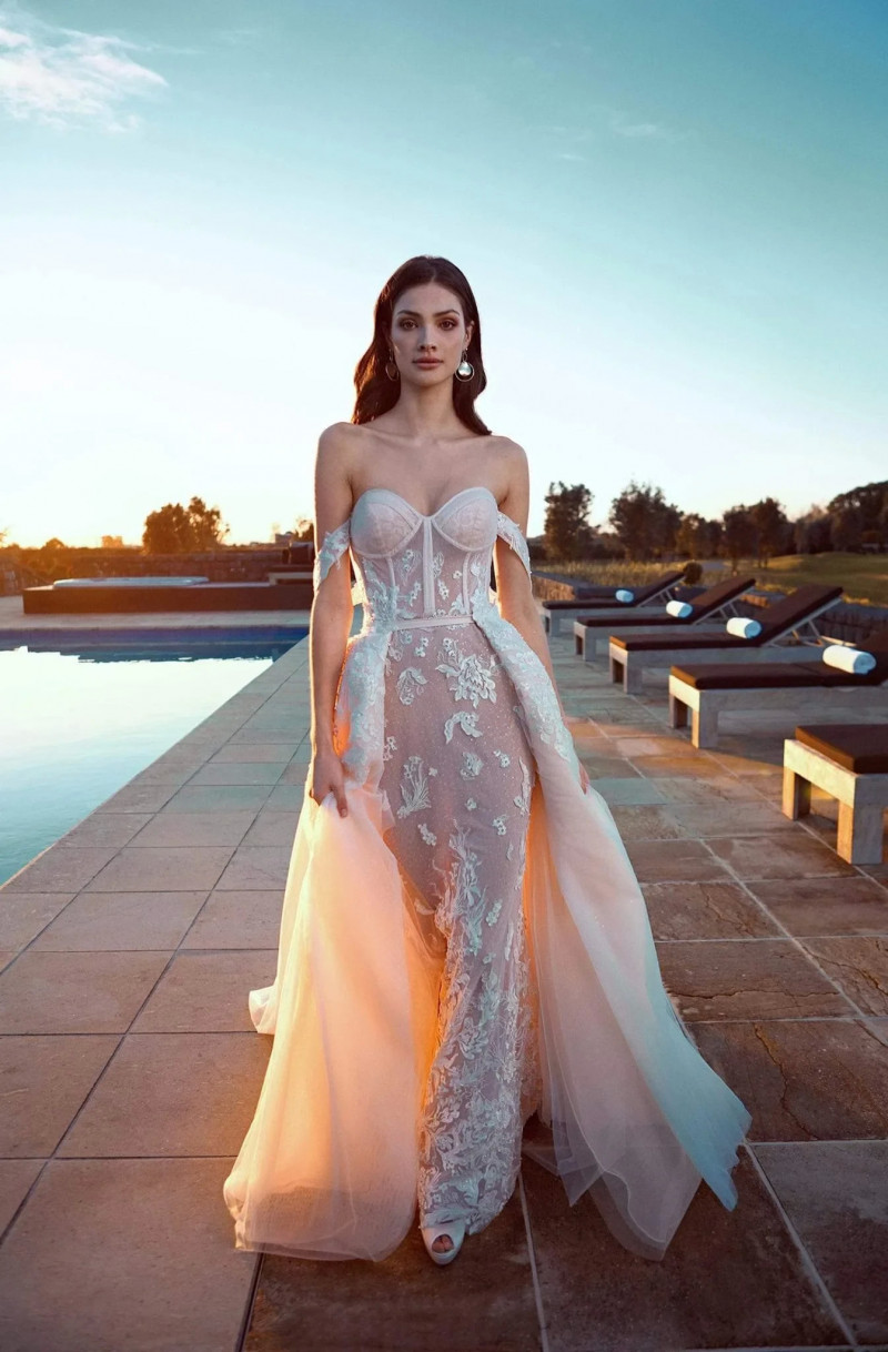 Paige Henry featured in  the Jessica Couture Eternal Elegance lookbook for Spring/Summer 2020